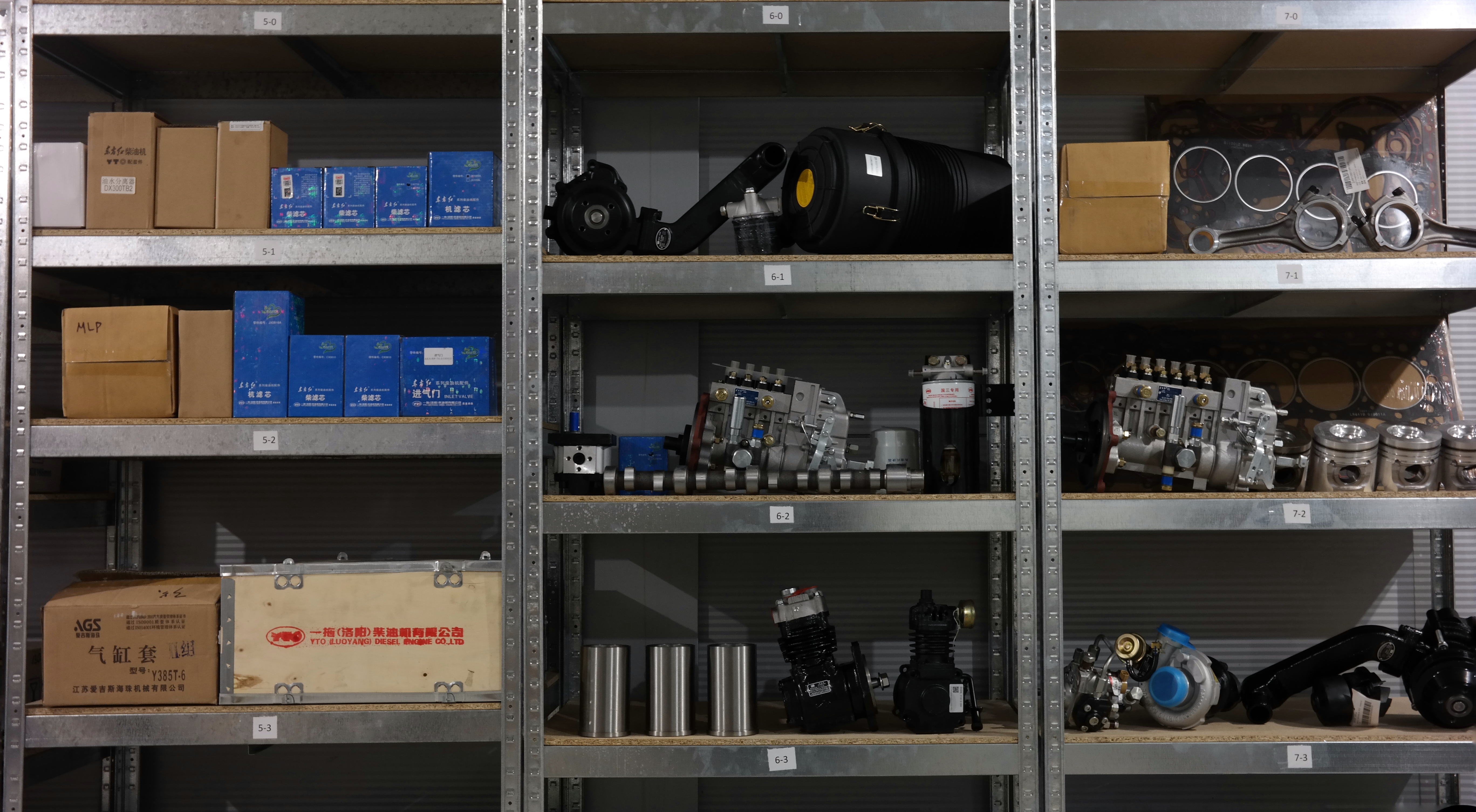 YTO Spare Parts